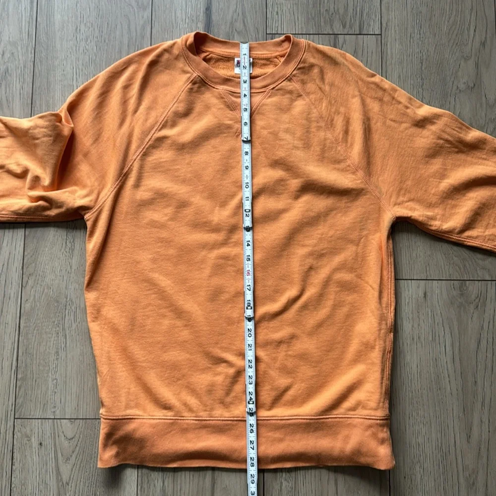 J. Crew Orange Crewneck Sweater Men’s Medium